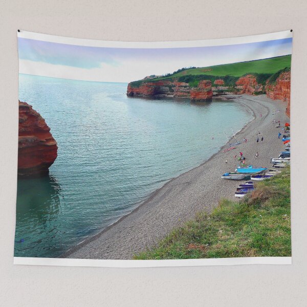 Item preview, Ladram Bay Jurassic Coast Devon England designed and sold by AndyEvansPhotos.