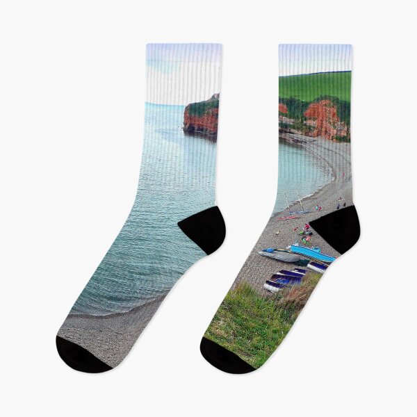 Item preview, Ladram Bay Jurassic Coast Devon England designed and sold by AndyEvansPhotos.