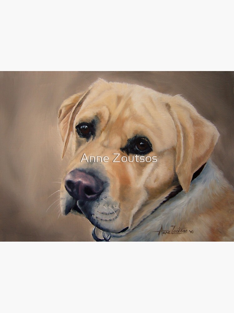 Thumbnail 3 of 3, Art Print, Labrador Expression designed and sold by AnneZ.