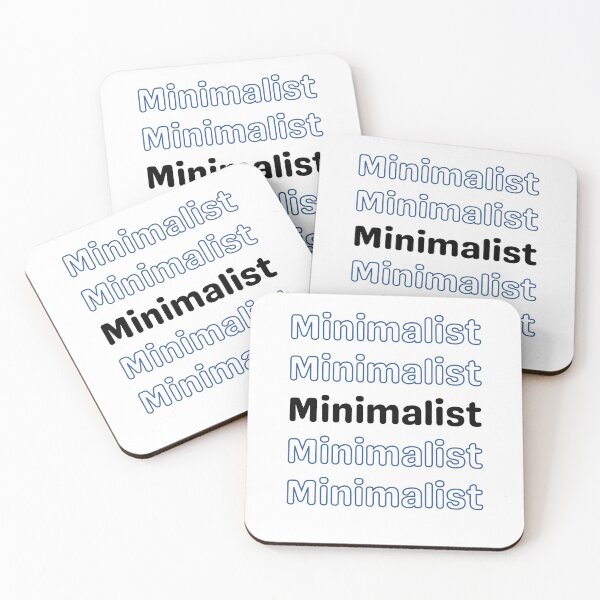 Item preview, Minimalist repeated text designed and sold by PF-creations.
