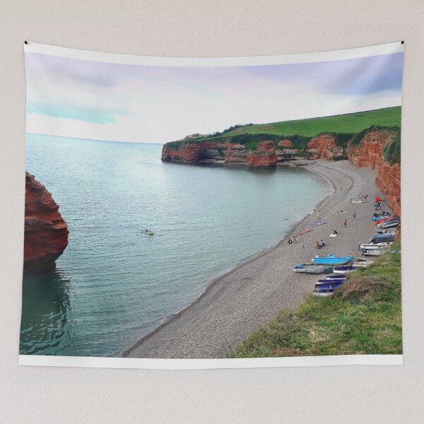 Item preview, Ladram Bay Jurassic Coast Devon England designed and sold by AndyEvansPhotos.