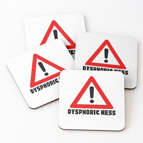 Item preview, Warning Dysphoric Mess - Transgender Dysphoria designed and sold by Koiboi11.