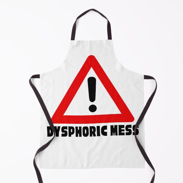 Item preview, Warning Dysphoric Mess - Transgender Dysphoria designed and sold by Koiboi11.