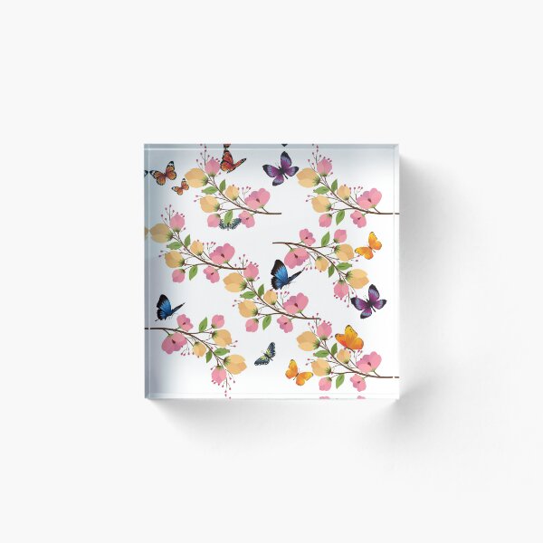 Artikelvorschau, Schmetterlinge und Blumen entworfen und verkauft von LiteFeather1.
