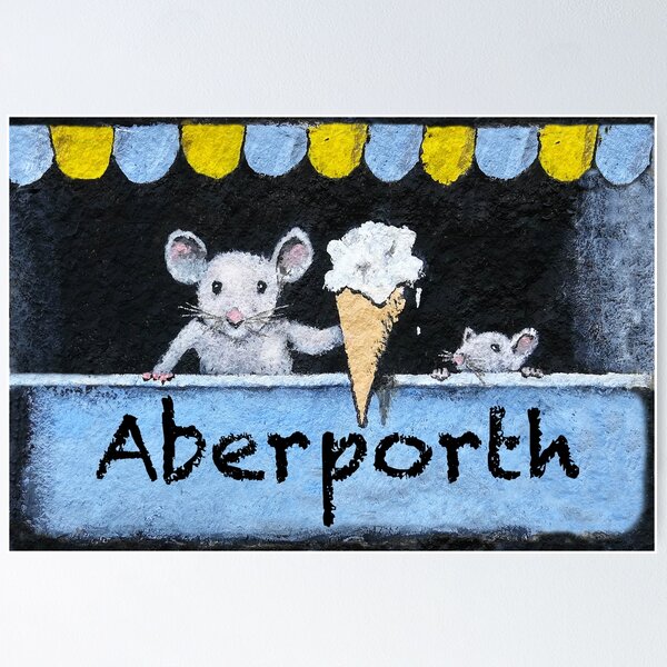 Aberporth Holiday Mice Poster