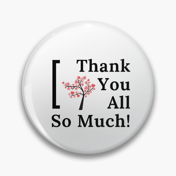 Item preview, Thank You All So Much designed and sold by ActRightToday.