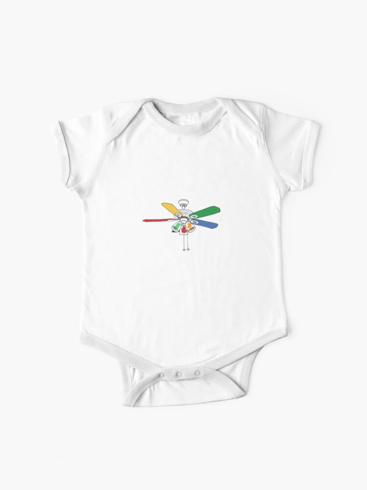 Rainbow Ceiling Fan Baby One Piece