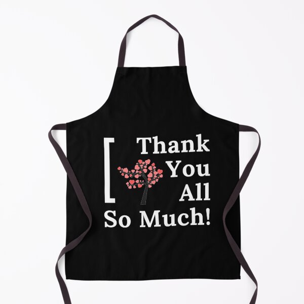 Item preview, Thank You All So Much - Black designed and sold by ActRightToday.