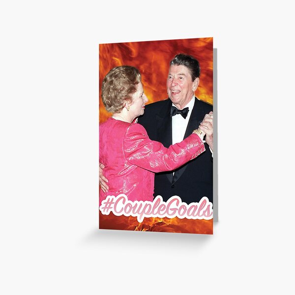 #CoupleGoals #MarNald #RonGaret Greeting Card