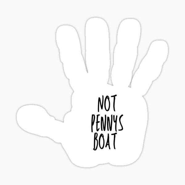 Lost Serie Zitat von Charly Pace Nicht Pennys Boot Sticker