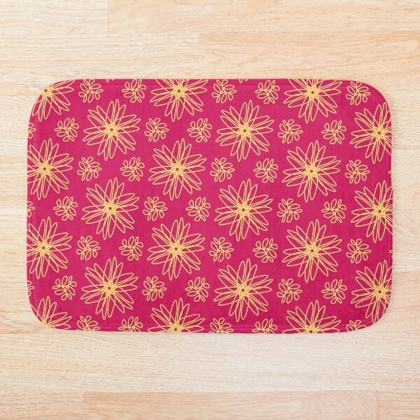 Item preview, margarita dorada en rojo designed and sold by Chakraflowerdesign.