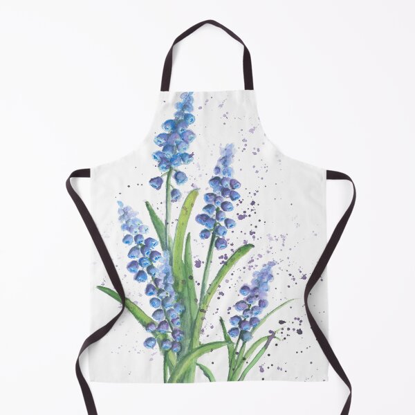 Item preview, Fragrant hyacinths in spring watercolor by Ursula Noebbe designed and sold by UrsulaNoebbe.