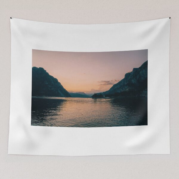 Item preview, Sunset, Lake Como, Lecco designed and sold by GukjinKim.
