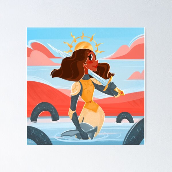 Item preview, Chevalier du Soleil designed and sold by salomeydraws.