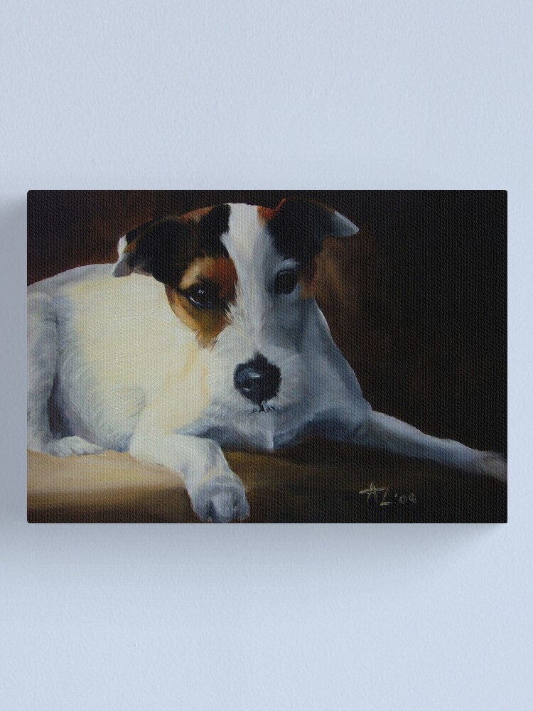 Alternate view of Parson Jack Russell Terrier Canvas Print