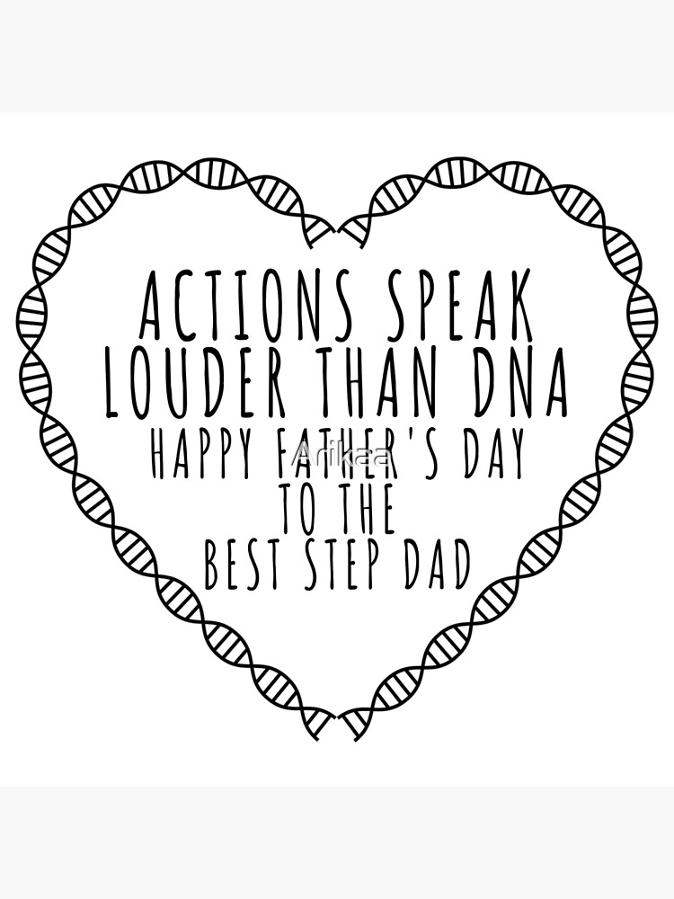 Tarjetas de felicitación «Feliz día del padre al mejor padrastro» de Arikaa  | Redbubble