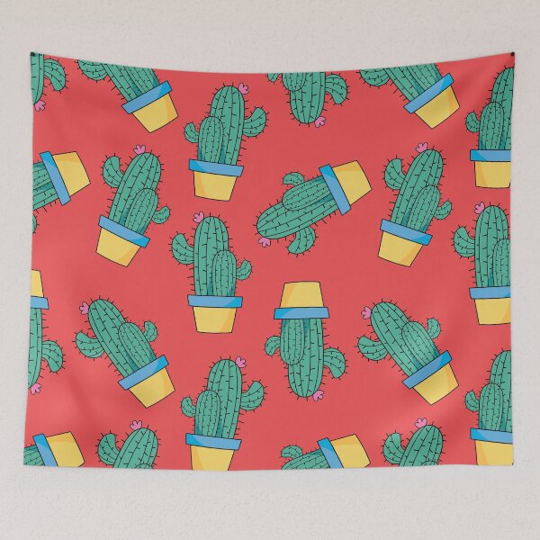 Item preview, Cactus Red Pattern designed and sold by keeleypost.