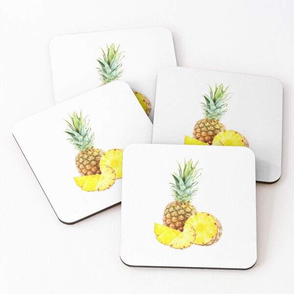 Item preview, Tropical Pineapple Fruit Slices Juicy Fruits Food Design  designed and sold by luvvvvvit.