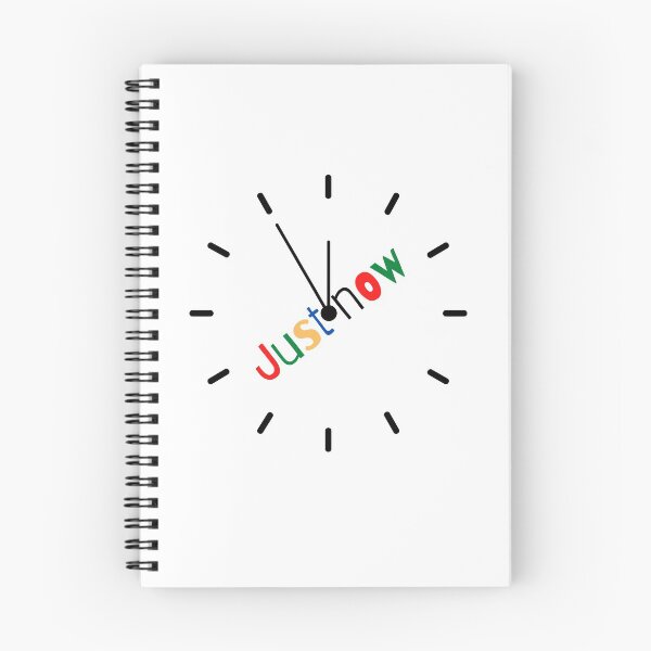 Item preview, Just Now (Rainbow Clock Design) designed and sold by ProfusionPro.