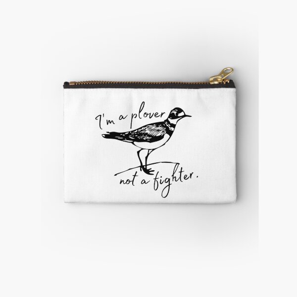 Item preview, I'm a plover, not a fighter. designed and sold by TheWaterBirds.