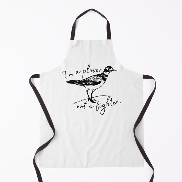 Item preview, I'm a plover, not a fighter. designed and sold by TheWaterBirds.