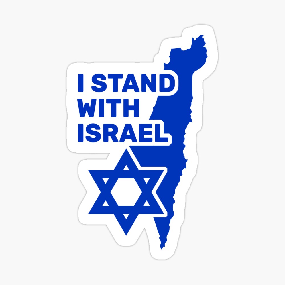 DISTINTIVO I STAND CON ISRAELE / SPILLA BOTTONE DI PROTESTA - Foto 7