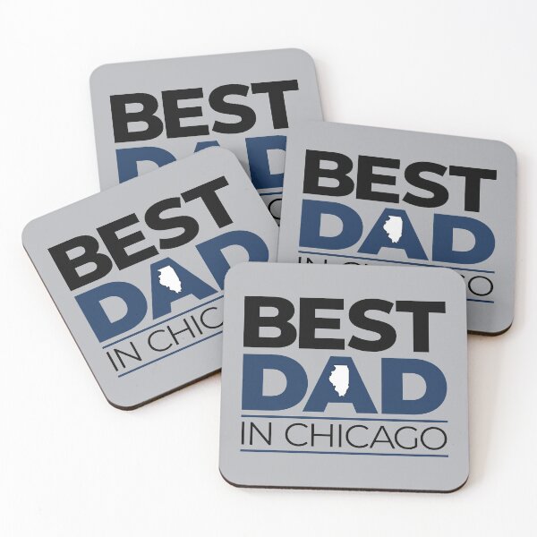 Item preview, Best Dad in Chicago designed and sold by OddPop.