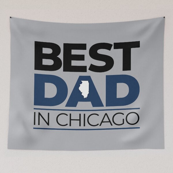 Item preview, Best Dad in Chicago designed and sold by OddPop.