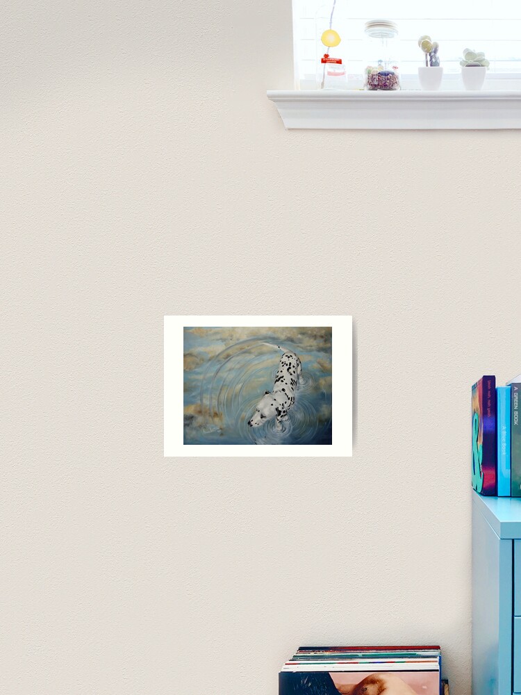 Thumbnail 1 of 3, Art Print, Dalmatian In The Sky designed and sold by AnneZ.