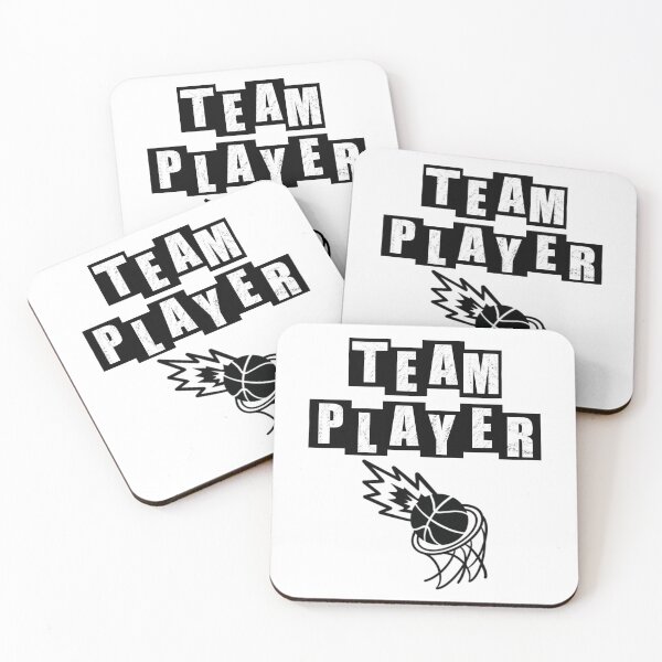 Item preview, BasketBall Team Player - White designed and sold by BusyMonkeys.