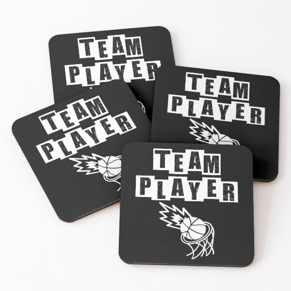 Item preview, BasketBall Team Player - Black designed and sold by BusyMonkeys.