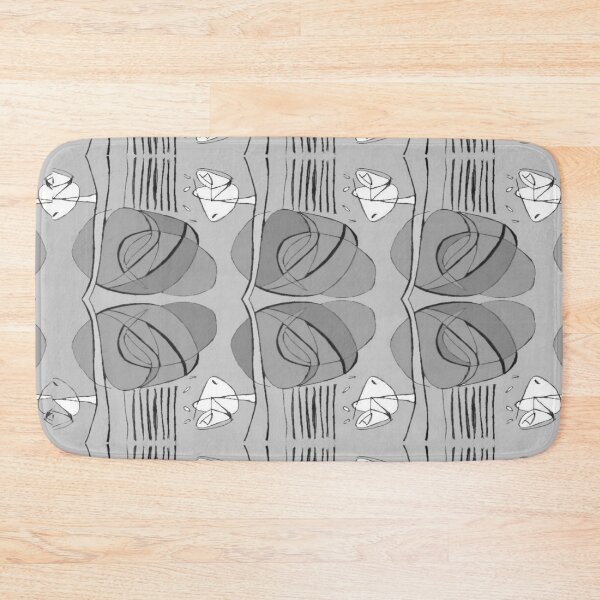 Item preview, Charles Rennie Mackintosh rose, grey, silver, white designed and sold by Vivanne-art.