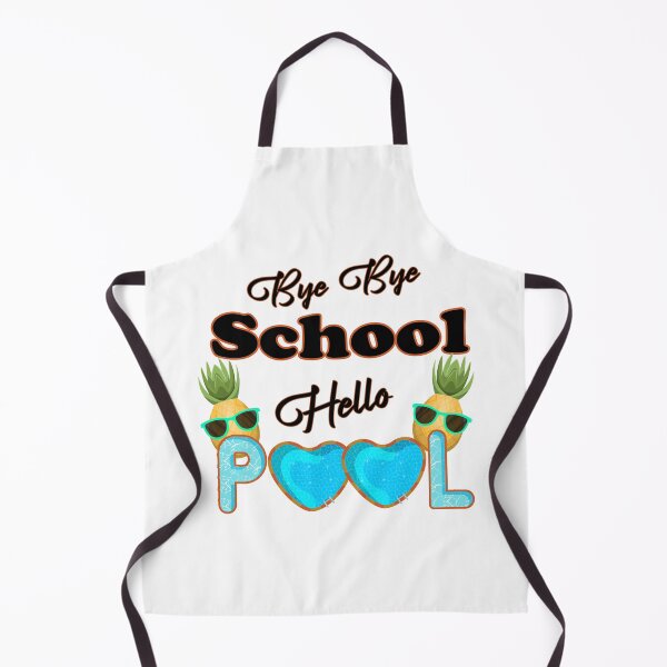 Item preview,  Bye Bye School Hello Pool, Summer Vacation Gift designed and sold by oussimakh.