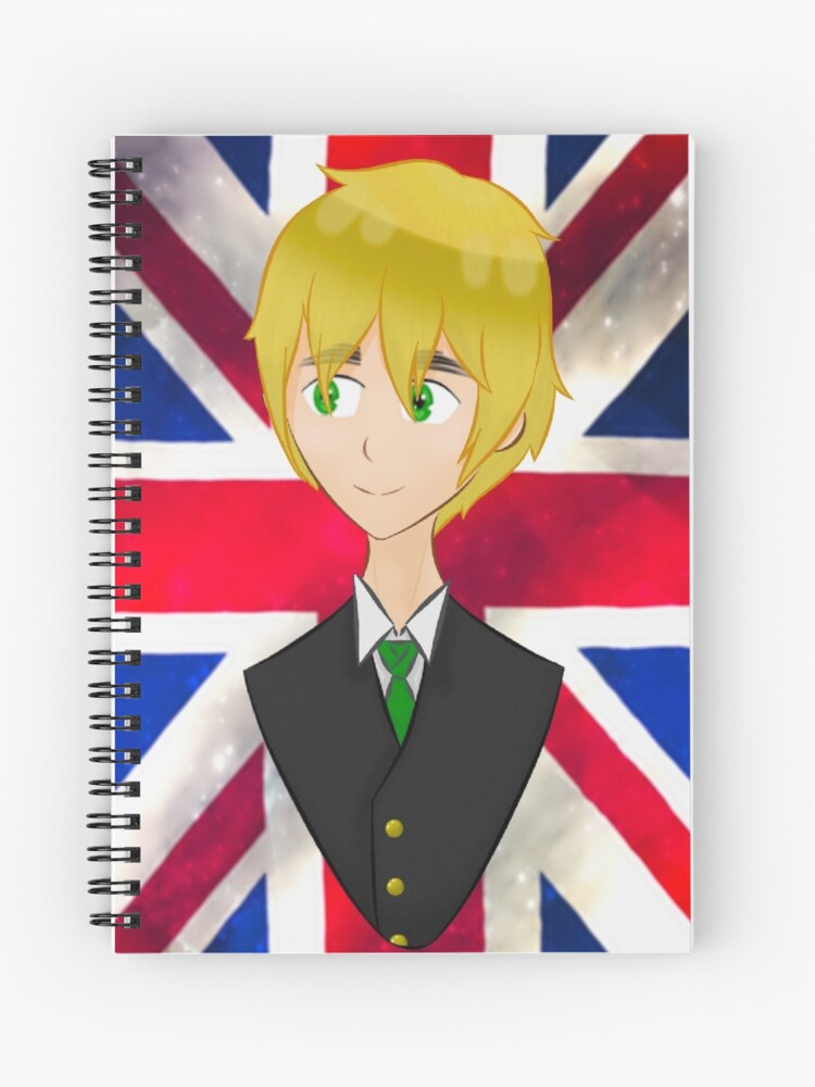 APH Hetalia Axis Powers England Britain/Arthur Notebook Writing Paper Notepad 