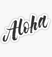 Aloha Sticker
