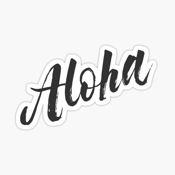 Aperçu de l'œuvre Aloha créée et vendue par Fabien  Fablab.