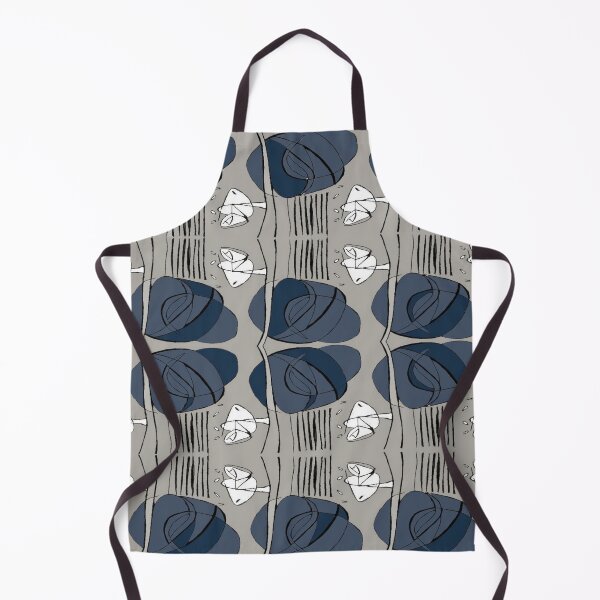 Item preview, Charles Rennie Mackintosh rose, grey, navy blue, white designed and sold by Vivanne-art.