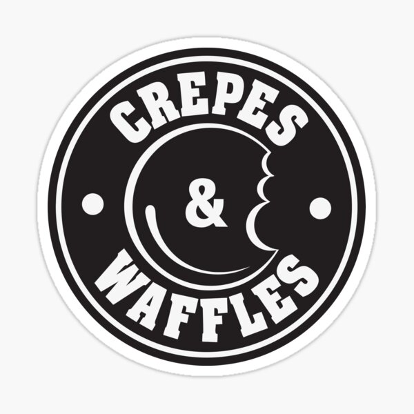 Item preview, Crepes & Waffles Logo2 designed and sold by Traveland.