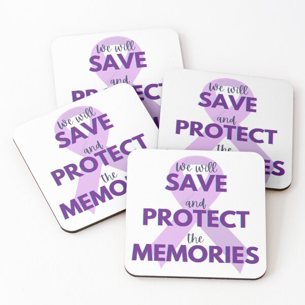 Item preview, Alzheimer's Awareness, We Will Save And Protect The Memories designed and sold by Dezia.