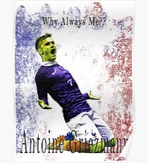 GRIEZMANN EURO 2016 France Poster