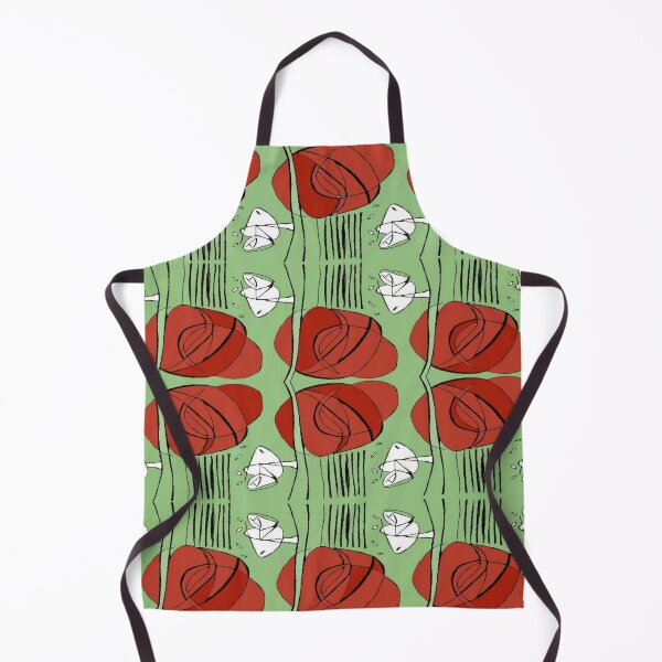 Item preview, Charles Rennie Mackintosh rose, green,red , white designed and sold by Vivanne-art.