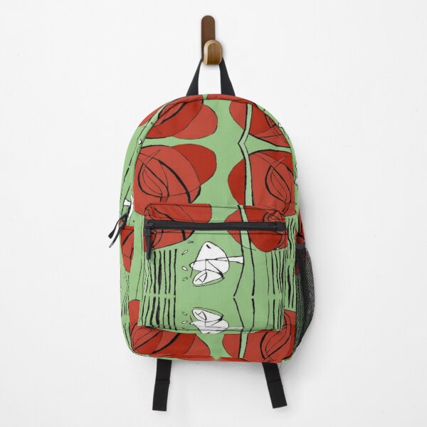 Item preview, Charles Rennie Mackintosh rose, green,red , white designed and sold by Vivanne-art.