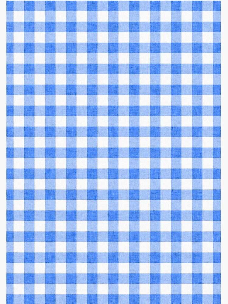 Thumbnail 3 of 3, Journal, Blue Gingham designed and sold by ChicMarie.