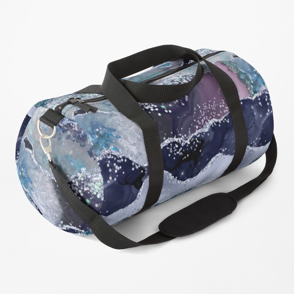 Abstract Agate Background on Duffle Bag - print on demand