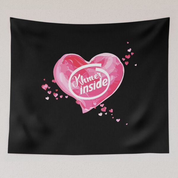 Item preview, Khmer inside heart designed and sold by Cheerocki.