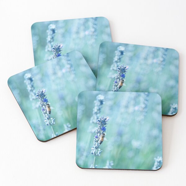 Item preview, Bee in a Field of Lavender designed and sold by imaginethis.