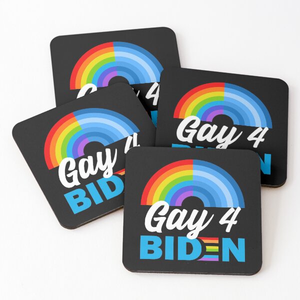 Item preview, LGBTQ Gay For Biden Rainbow Gay Pride  designed and sold by aronia.
