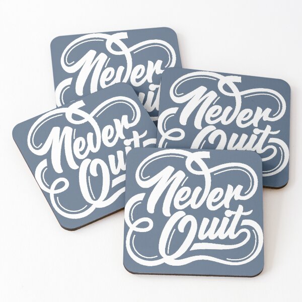 Item preview, Never Quit  designed and sold by Yassine Janane.
