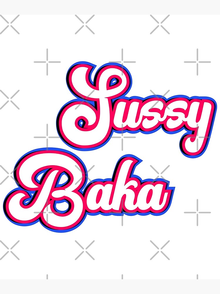 Tela decorativa for Sale con la obra «SUSSY BAKA, MEME, con cara  sonriente» de Clear-Fashions