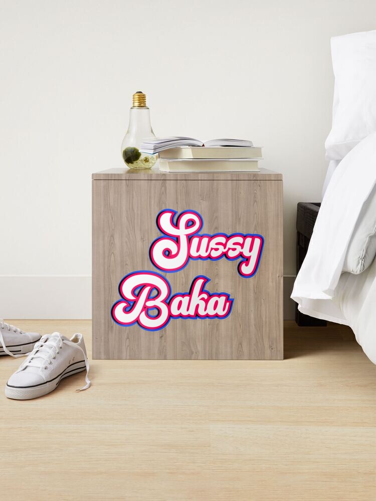 Sussy Baka Sticker for Sale by danielstudios